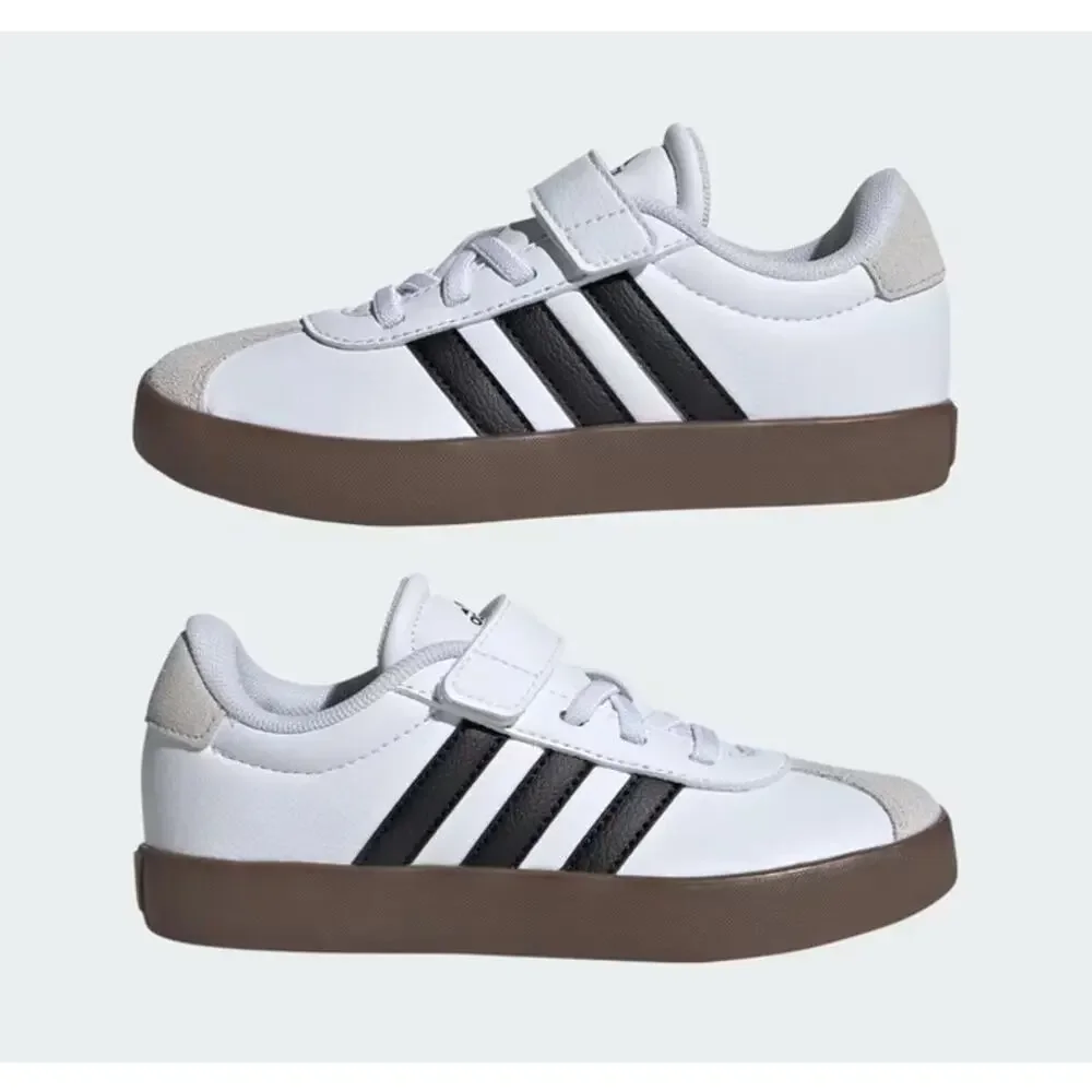 Adidas VL Court 3.0 Toddler Girls Sneakers White 11K NWOT
